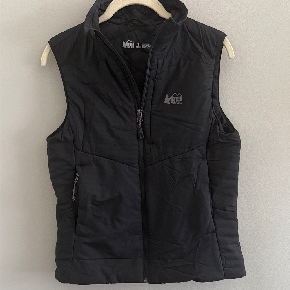 REI Co-op Women's Black Quilted Vest